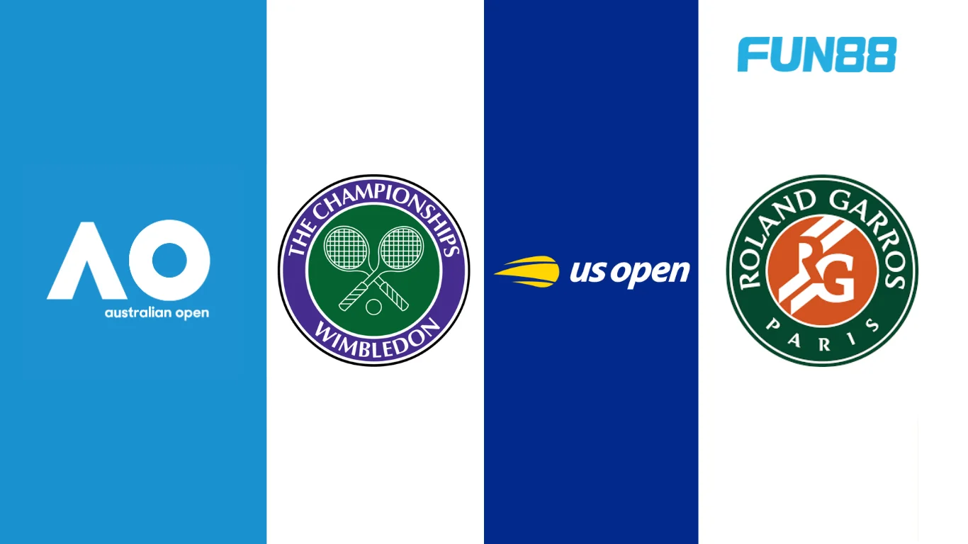 Bốn giải đấu tennis lớn được đông đảo người chơi cá cược tham gia