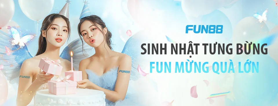FUN88 chính thức khuyến mãi