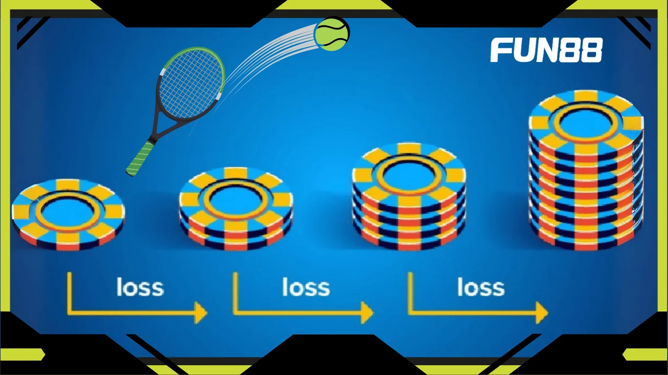 Có nên gấp thếp khi cá cược tennis